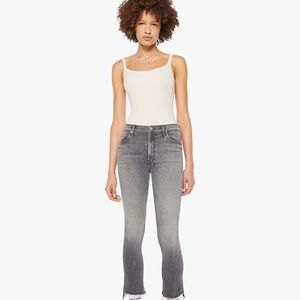 MOTHER The Insider Crop Step Fray